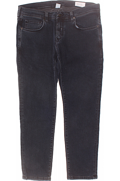 Pánské Rovné Džíny Modré BALDESSARINI Second Hand Vel. 34