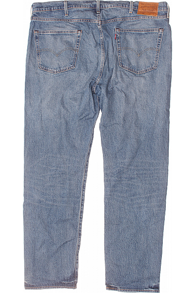 Pánské Rovné Džíny Modré LEVIS Second hand Vel. W42/L34