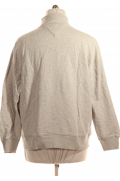 TOMMY HILFIGER Dámská Mikina Šedá Second hand Vel. XXL