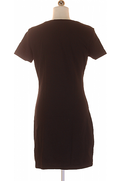 Tričkové  Šaty Černé Calvin Klein Vel. S