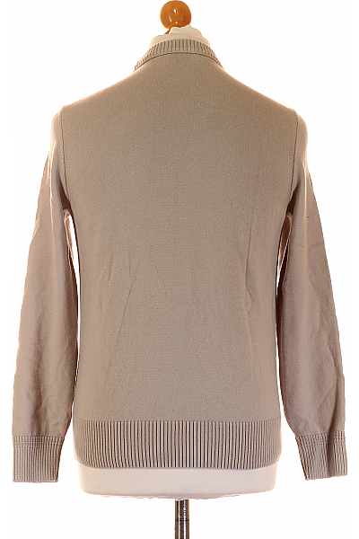 Hugo Boss Pánský Svetr Vlněný Šedý Vel. M