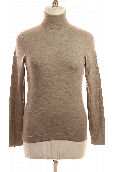 Pánský Svetr Vlněný Šedý DRYKORN Vel. L