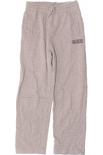 GANNI Pánské Tepláky Šedé Vel. S