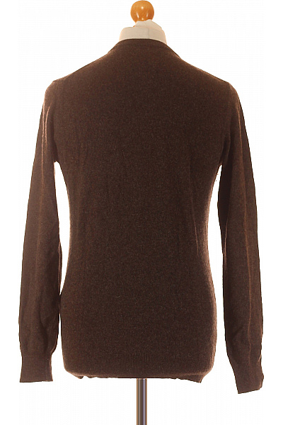 GANT Pánský Svetr Vlněný Hnědý Vel. M