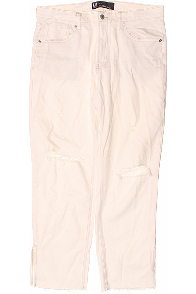 Gap Roztrhané Dámské Džíny Bílé Vel. 31/31