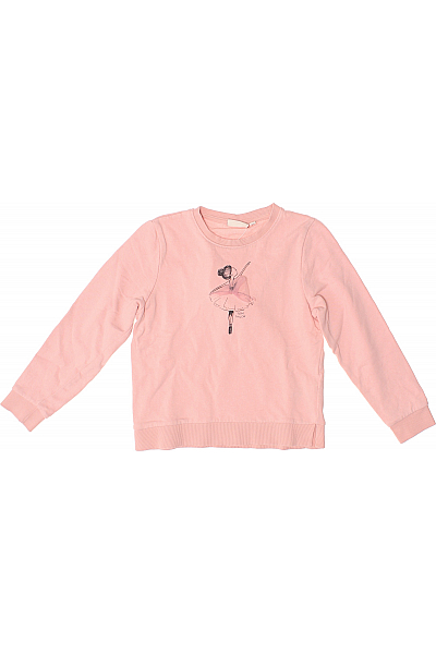 TOM TAILOR Dívčí Mikina Růžová Second Hand