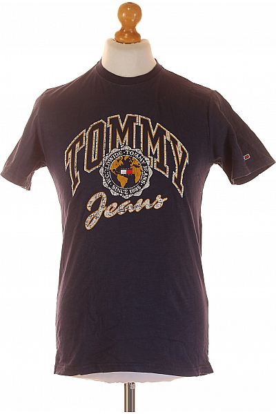 Pánské Tričko Modré TOMMY HILFIGER Vel. XS