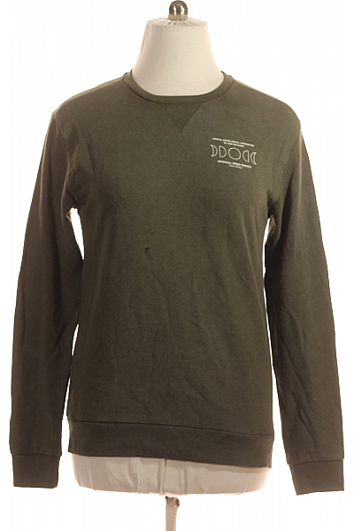 Sky Rebel Pánská Mikina Zelená Second Hand Vel. L