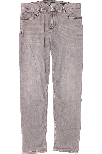 ALBERTO Pánské Rovné Džíny Šedé Vel. 32/33