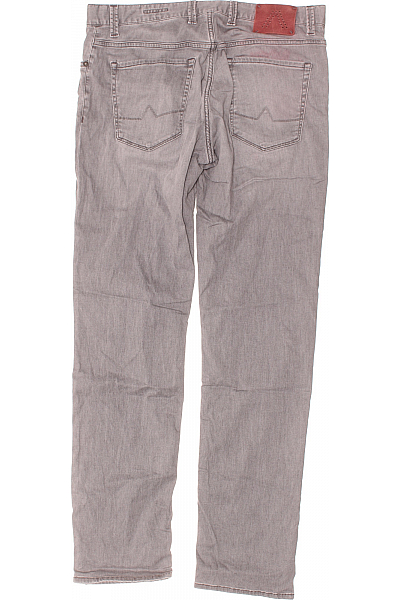 ALBERTO Pánské Rovné Džíny Šedé Vel. 32/33