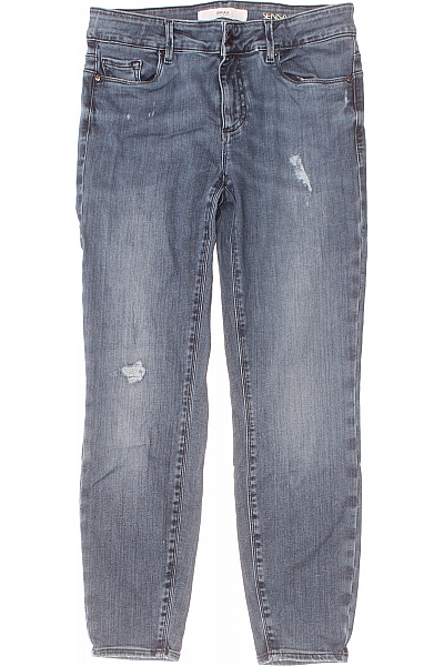 Dámské Džíny Modré BRAX Second Hand Vel. 38