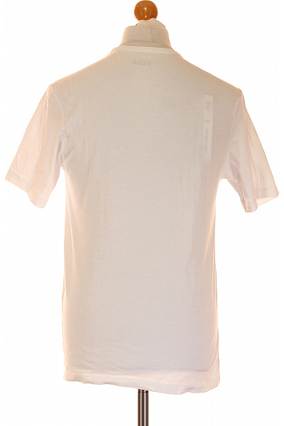 Pánské Tričko Bílé Hugo Boss Vel. L