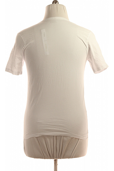 Pánské Tričko Bílé Hugo Boss Vel. L