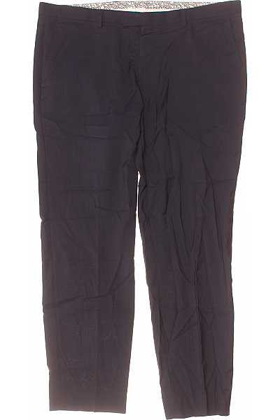 BALDESSARINI Pánské Kalhoty Vlněné Modré Vel. 56