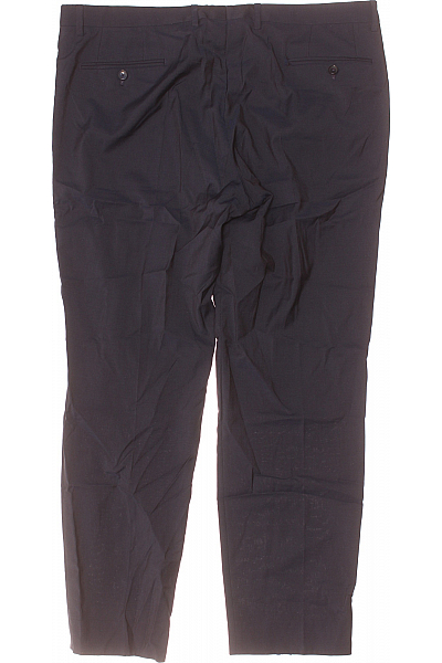 BALDESSARINI Pánské Kalhoty Vlněné Modré Vel. 56