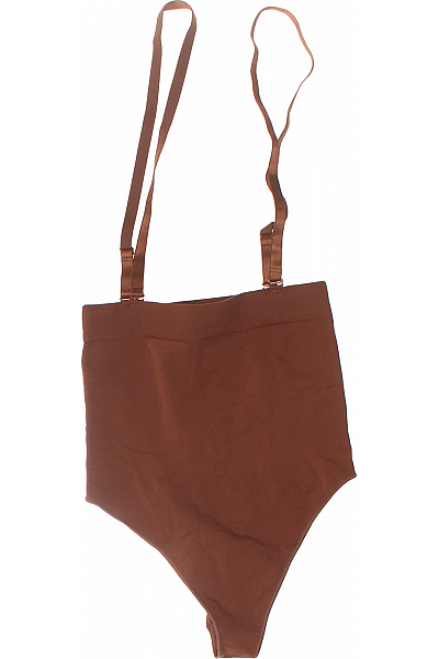 Hunkemoller Dámské Hnědé Kalhotky S Ramínky Velikost L