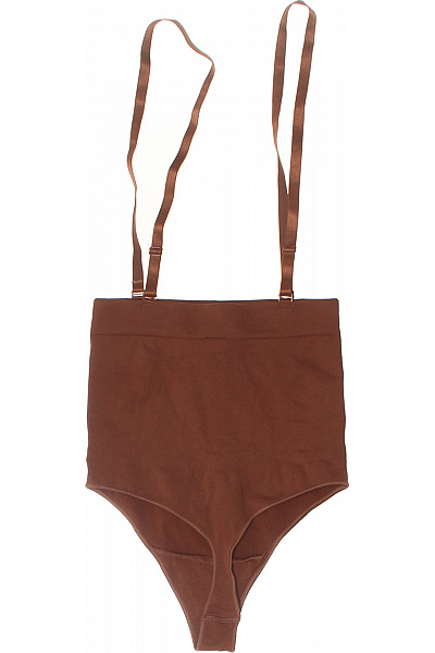 Hunkemoller dámské hnědé kalhotky s ramínky Velikost L | Hunkemoller | obrázek 2