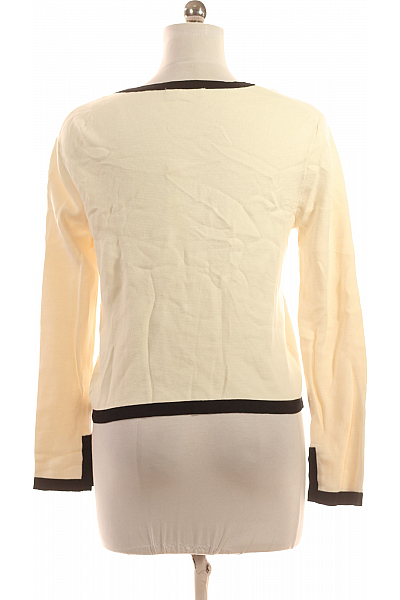 ZARA Dámský Svetr Bílý Vel. XL