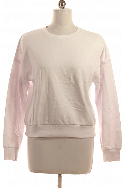 FB SISTER Dámská Mikina Bílá Second Hand Vel.  M