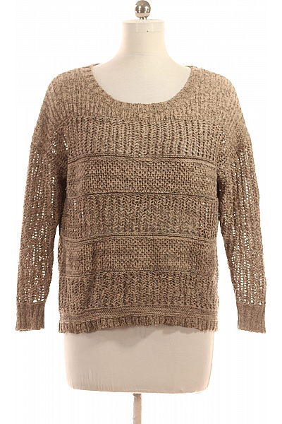 Dámský Pulovr Hnědý Monari Vel. 40
