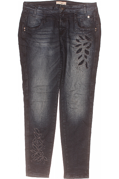 Boyfriend Dámské Džíny Modré Vel. 42