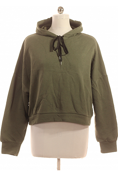Dámská Mikina Zelená Second Hand