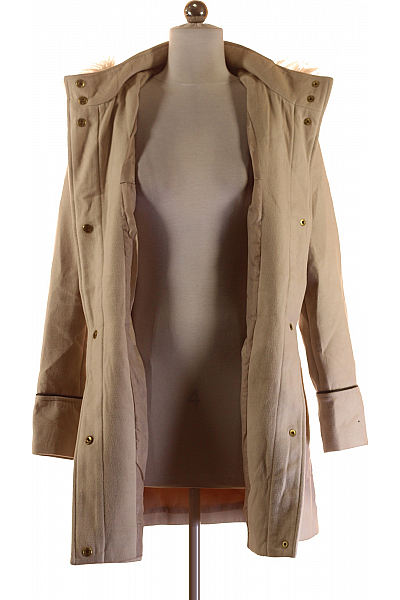 Krátký Dámský Kabát Béžový ATMOSPHERE Vel.  36