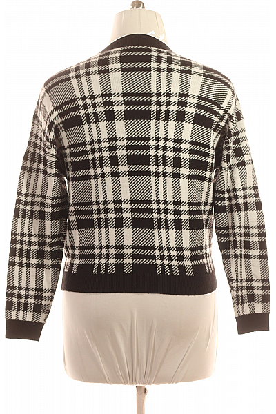 Dámský Svetr Černobílý Vel. L