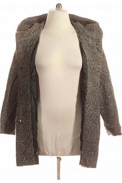 FUCHS SCHMITT Krátký Dámský Kabát Šedý Vel. 46