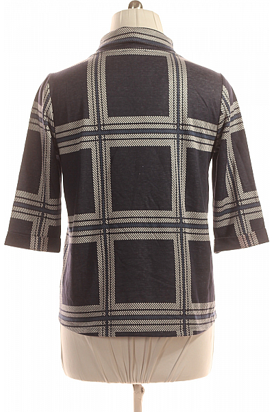 Dámské Tričko Modrý Vel. 44