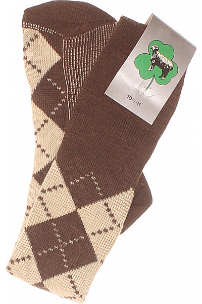  Ponožky Vlněné Barevné