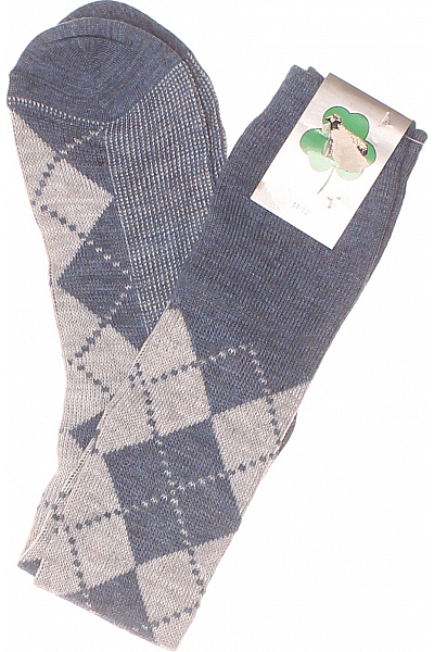  Ponožky Vlněné Modré