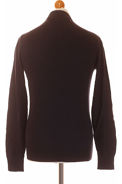 TOMMY HILFIGER Pánský Pulovr Vlněný Modrý Vel. S