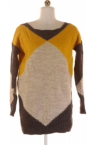 Dámský Pulovr Vlněný Barevný Second hand Vel. S
