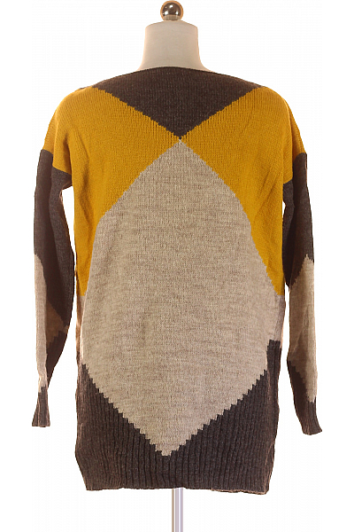 Dámský Pulovr Vlněný Barevný Second hand Vel. S