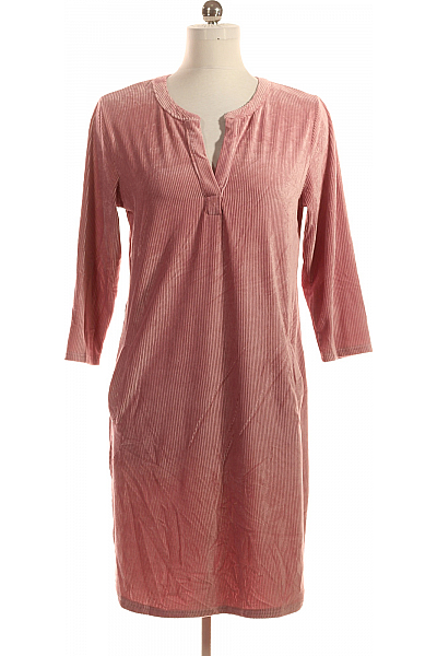  Mikinové Šaty Růžové KAPALUA Vel. M