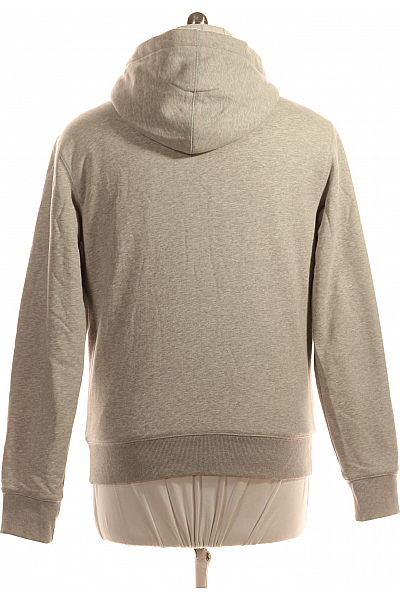 Esprit Pánská Mikina Na Zip Šedá Second hand Vel. L