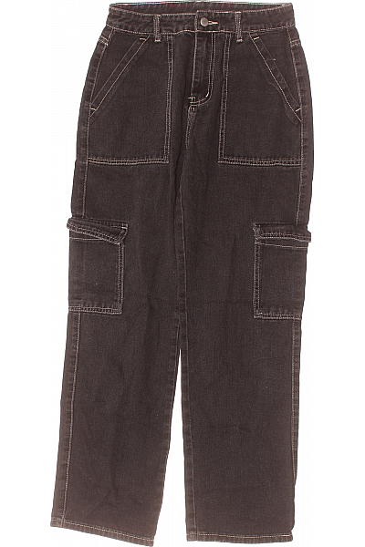 Shein Boyfriend Dámské Džíny Černé Vel. S