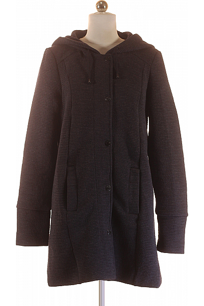 Gina Krátký Dámský Kabát Modrý Vel. 36