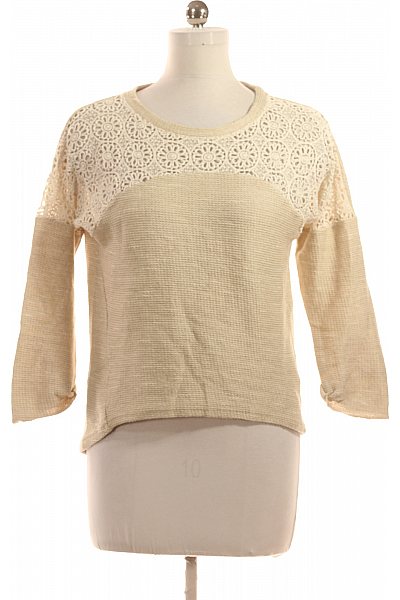  Halenka Pletená Béžová Vel. 40/42