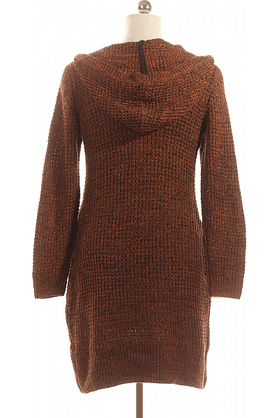  Šaty Pletené Hnědé BONPRIX Vel. 40/42