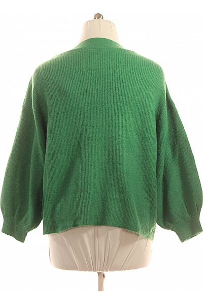 RAINBOW Dámský Svetr Zelený Second hand Vel. 44/46