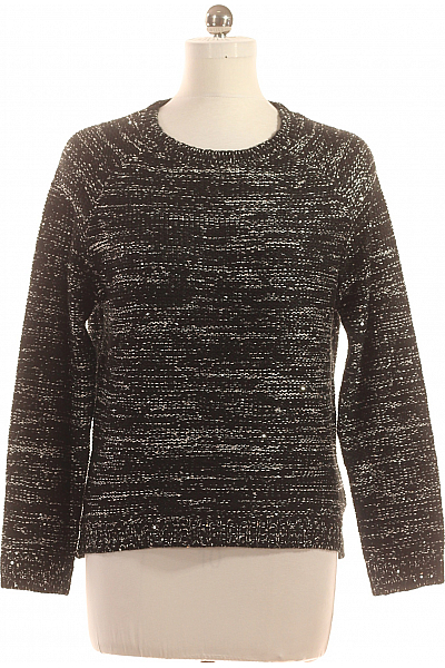 Dámský Svetr Černobílý Vel. 38