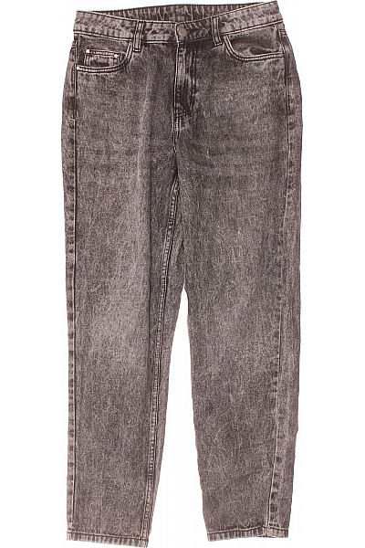 Boyfriend Dámské Džíny Šedé Second Hand Vel.  36