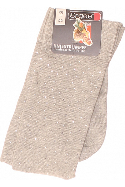  Ponožky Šedé Vel. 39/42