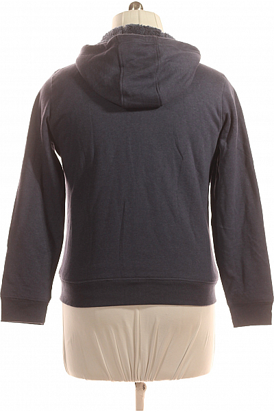 Pánská Mikina Na Zip Modrá Vel. M