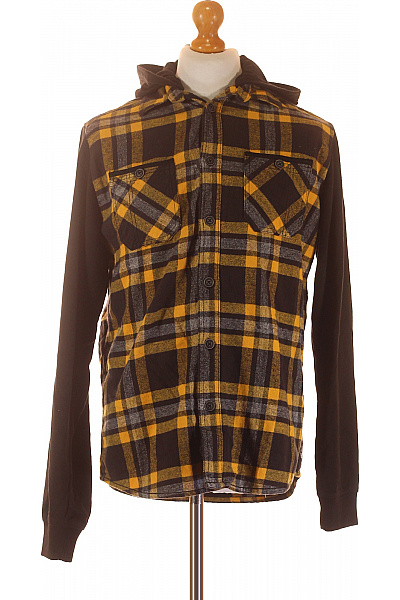 Sportovní Pánská Košile Černá Vel. M