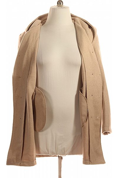Pánský Kabát Béžový Vel. L