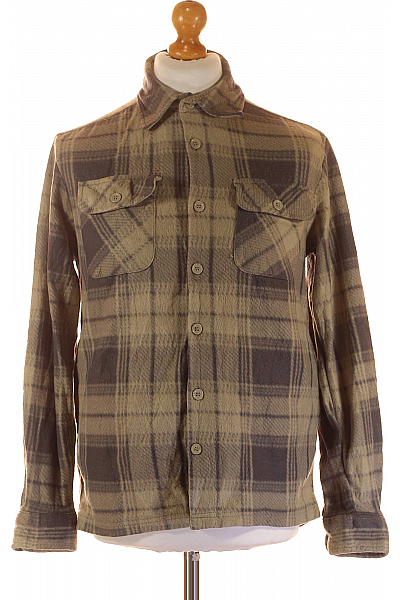 Pánský Kabát Barevný Vel. S