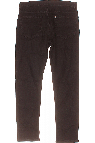 Pánské Rovné Džíny Černé Vel. 34/32